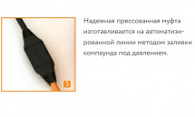 Нагревательный кабель Теплолюкс Tropix ТЛБЭ 100 м/2000 Вт