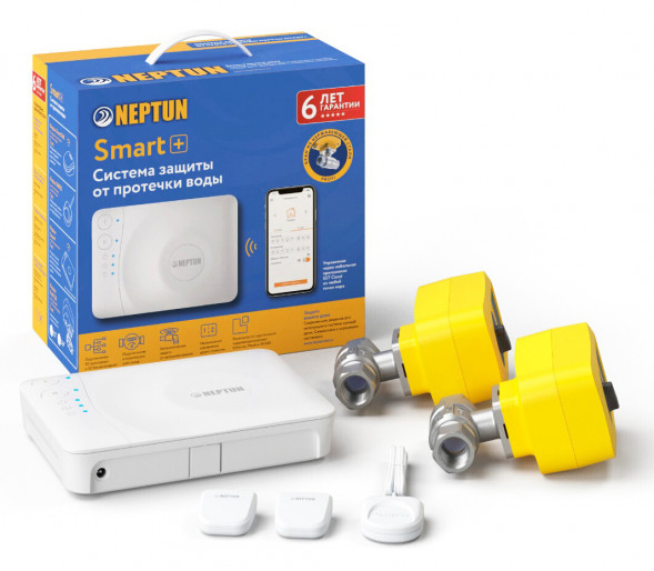 Система защиты от протечек Neptun Profi Smart+ 3/4 Tuya