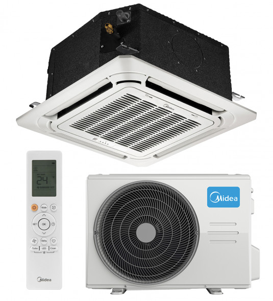 Кассетный кондиционер Midea MCA3-18HRN1-QB6/MOX330U-18HN1-QB6/T-MBQ4-03E