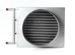 Канальный нагреватель-калорифер NWPk 160/3 водяной круглый Неватом